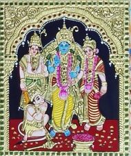 Lord Ram Darbar  Gold Tanjore Painting picture