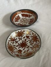 2 - Vintage Japanese Porcelain Ware Bowl Decorated in Hong Kong ACF picture
