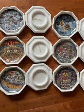 McDonald's Collector Plates - Full Set of 6 - Franklin Mint by Bill Bell picture