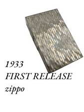 1933     FIRST RELEASE zippo picture