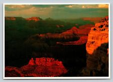 Evening View Grand Canyon National Park in Arizona 4x6 Postcard 1584 picture