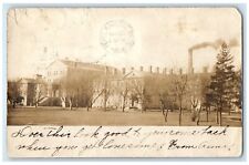 1906 School Building Campus St. Peters Minnesota MN RPPC Photo Antique Postcard picture