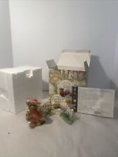 2002 Cherished Teddies Club Exclusive ELOISE and her GARDEN GATE #CT023 Enesco picture