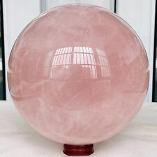 4700g Natural Pink Rose Quartz Sphere Crystal Ball Reiki Healing picture
