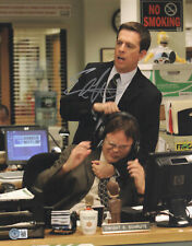 ED HELMS SIGNED AUTOGRAPH THE OFFICE 11X14 PHOTO BECKETT BAS COA ANDY picture