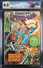 AMAZING SPIDER-MAN #88 CGC 4.0 1970 MARVEL OW/WHITE PAGES STAN LEE ROMITA MOONEY picture