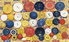 Vintage Bright & Colorful Lot Buttons Lot Mixed Variety     Cheerful Primary picture
