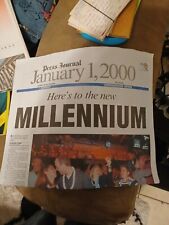January 1st  2000 Millennium News Paper Unread picture