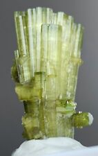 69 Carats Very Nice DT Green color tourmaline Crystals Bunch Specimen picture
