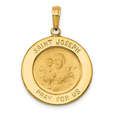 14k Saint Joseph Medal Pendant M1506 picture