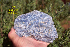 Large BLUE CALCITE Crystal Mineral Specimens * 3-7