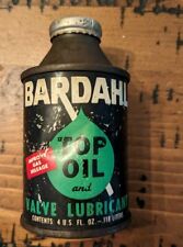 Bardahl Top Oil and Valve Lubricant Vintage 4oz Can Unopened He picture
