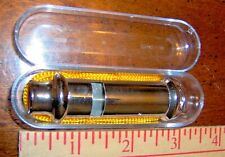 Silver LONDON POLICE WHISTLE & Lanyard English bobby british Emergency TooT picture