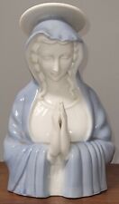 Porcelain Religious Mother Mary Praying 5.5