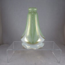 Loetz Ivory PG 6290 Lampshade Antique Art Nouveau Pulled Thread Hand Blown Glass picture