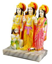 God Ram Darbar Idols Ram Parivar Statues Hindu God Figurine Hanuman Sculpture picture