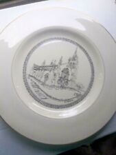 VNTG 1980 Woodmere Trinity Cathedral Episcopal Landmark Plate Series fine china picture