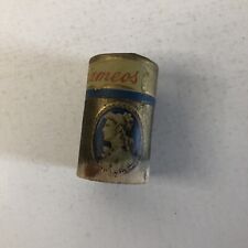 Vintage Golden Cameo Stick Matches in Original Cardboard Canister picture