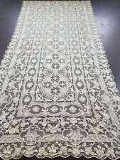 Vintage Point de Venise needle lace Banquet tablecloth 335x172cm picture