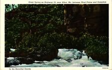Vintage Postcard- Greer Spring, Alton, MO picture