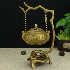 Tabletop Figurine Brass Hanging furnace Statue Sculpture Home Decor Gift picture