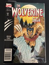Wolverine Saga #1 1989 Newsstand High Grade 9.0 Marvel Comic Book 23-147 picture