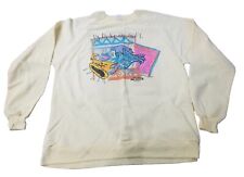 Epic Vintage Little Mermaid Duke Of Soul Sweatshirt  Rare Yellow Large Shirt picture