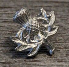 United States Freemason Thistle Flower Vintage Silver-Tone Masonic Lapel Pin  picture