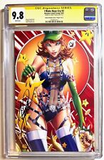 IMBC #2 Super Mario Plumber Sister Virgin Variant CGC SS 9.8 Signed Tyndall picture