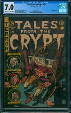 Tales from the Crypt #44 ⭐ CGC 7.0 ⭐ Guillotine Pre-Code Horror EC Comic 1954 picture