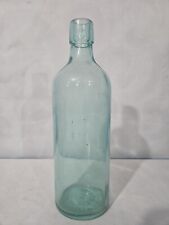 BOTTLE: aqua blue Glass, DR. S.B.H. REGISTERED 21, PR, 9.5