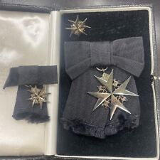 WW1 Era Officer Of The Order of St. John of Jerusalem Miniature Medal 3 Sizes picture