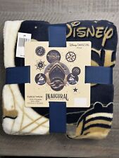 Disney WISH Cruise Line Inaugural Sailings Mickey Fleece Throw Blanket 40 X 60 picture