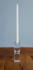Oleg Cassini Lexington Crystal Clear Candlestick With Box 6