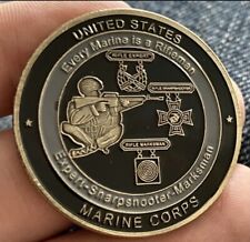 - US Marine Corps Every Marines A Rifleman USMC Challenge Coin picture