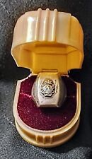 RARE Phi Sigma Kappa Sterling Crest Ring New SALE Price picture
