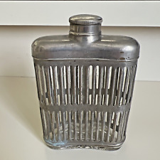 Antique 1920’s Universal Caged Glass Flask picture