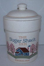 Treasure Craft 1984 The Coffee Sugar Shack Inn Est. 1894 Canister - USA picture