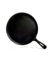 Vintage Cast Iron Victoria No. 2  Flat Skillet Griddle Fry Pan Solid Heat Ring  picture