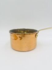 Vintage ODI Solid Copper Sauce Pan Made In Portugal picture