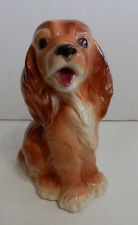 Vintage Ceramic Royal Copley Spaniel Dog Planter picture