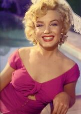Marilyn Monroe Red Lips  Hot Babe Sexy Actress 8.5X11 Photo Reprint 18450--- picture