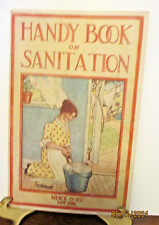 1914 HANDY BOOK on SANITATION, MERCK & CO., New York, 54 Pages Unusual Info picture