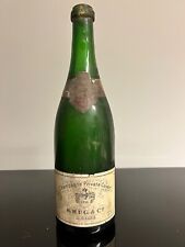 Very rare Krug Vintage Champagne 1962 Empty Wine Bottle picture