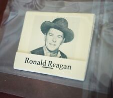 Rare Collectible Vintage 1950s Matchbook with RONALD REAGAN on Cover. Unused. picture