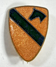 WW2 US Army Military 1st Cavalry Cav Division Distinctive Insignia DI DUI Pin picture