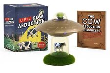 UFO Cow Abduction with Light & Sound Plus Spaceship Cow and Mini Book NEW SEALED picture
