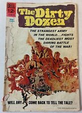 1967 Dell THE DIRTY DOZEN ~ low grade reading copy, cover detached picture