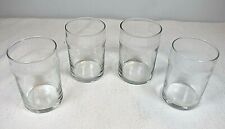Anchor Hocking & Libbey Mix Single Bulge Water Glasses 6 Oz - Set of 4 (Retired) picture
