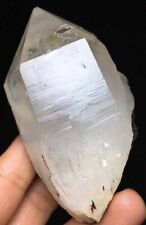 251g Rare Tibet Himalayan Elestial Clear Point Lemurian Crystal Cluster picture